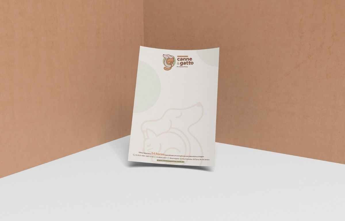 Canne & Gatto &mdash; letterhead