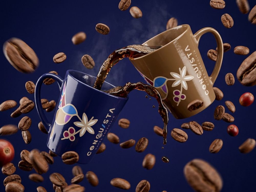 Conquista Cafés — coffee pour