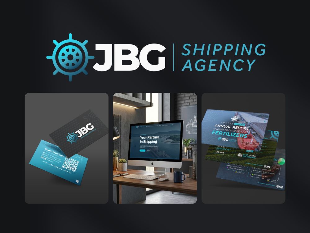 JBG Shipping &mdash; brand system overview
