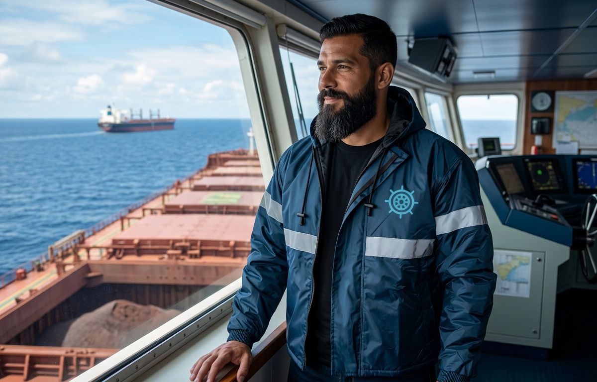 JBG Shipping &mdash; branded uniform on board