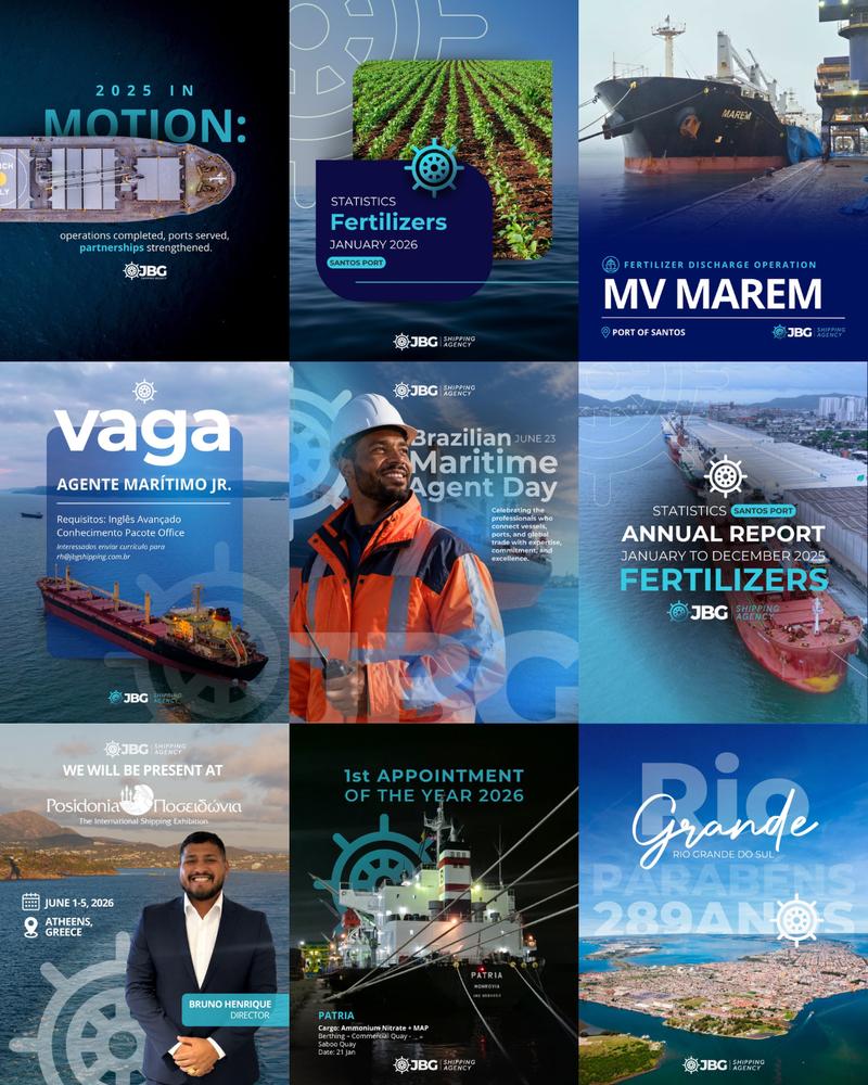 JBG Shipping &mdash; Social Media
