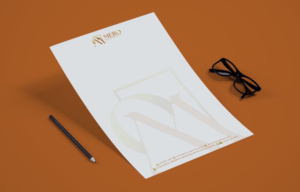Mero Engenharia &mdash; letterhead