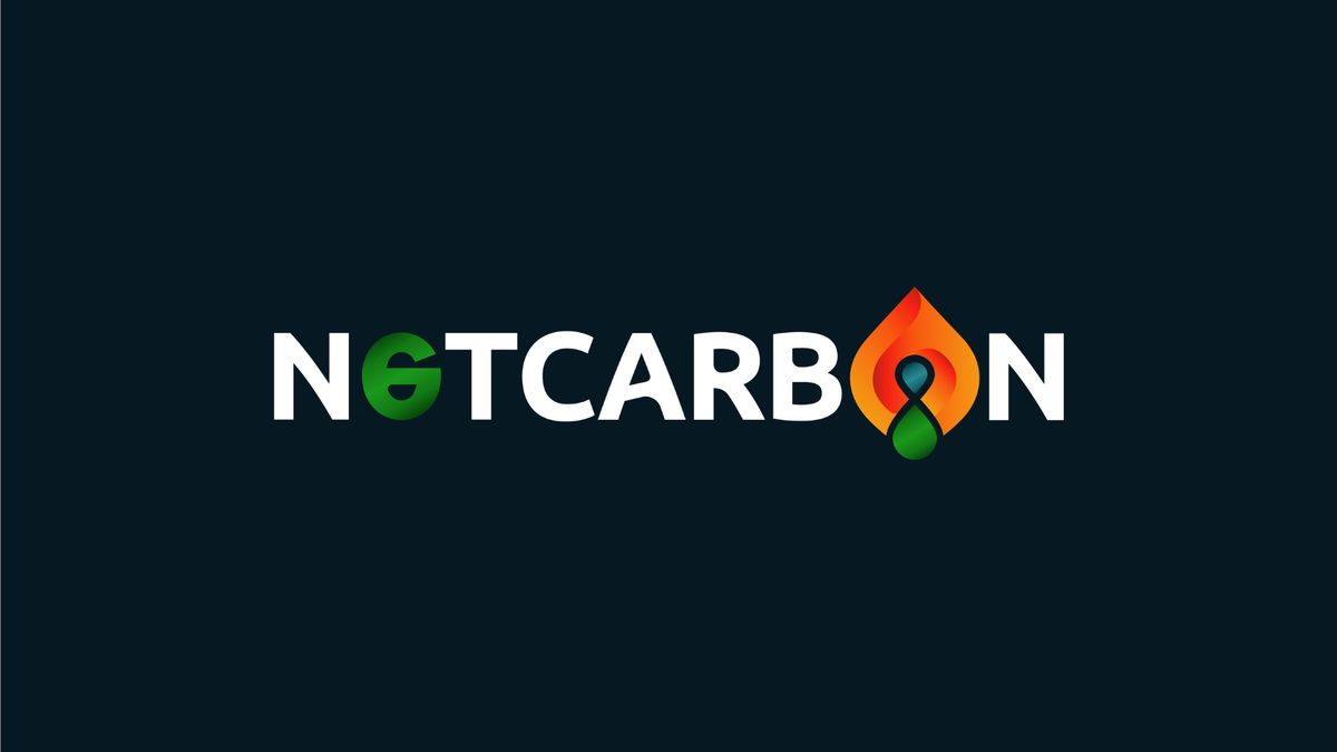 NetCarbon — logo on dark