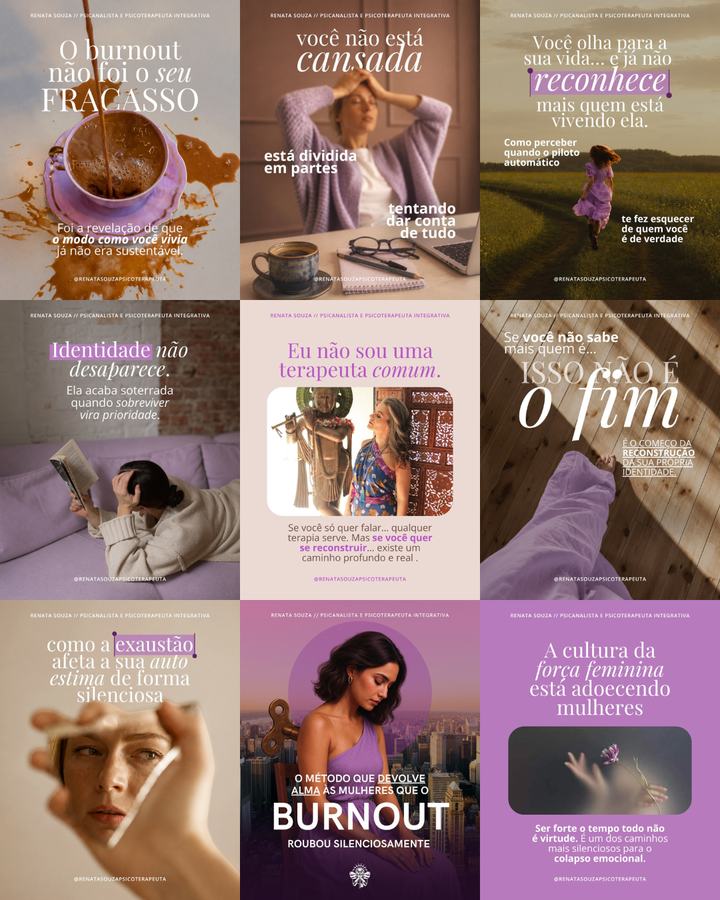 Renata Souza &mdash; burnout and emotional health posts